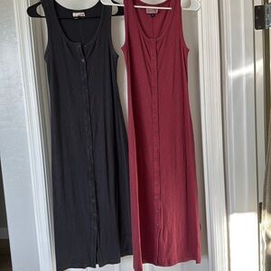 Bundle of 2 button up dress Size XS